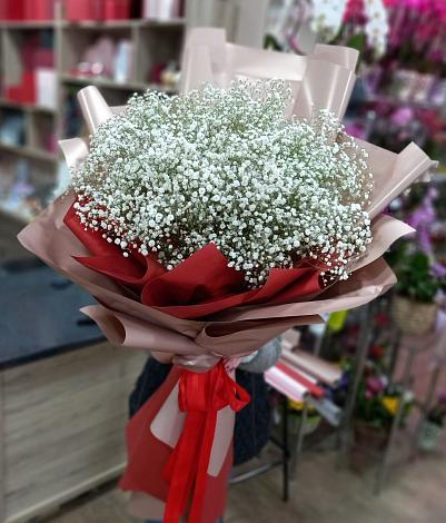 Букет цветов из: Гипсофила в Козет