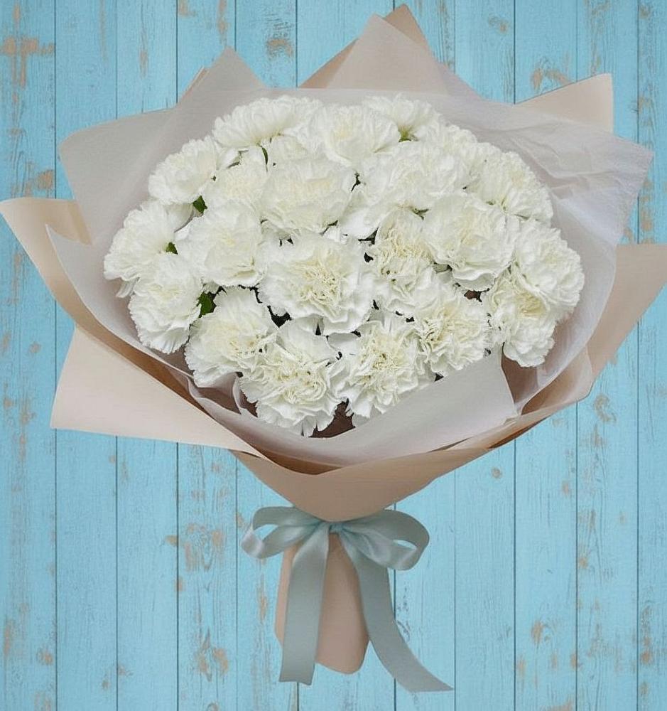 Букет цветов из: Гвоздики в Козет