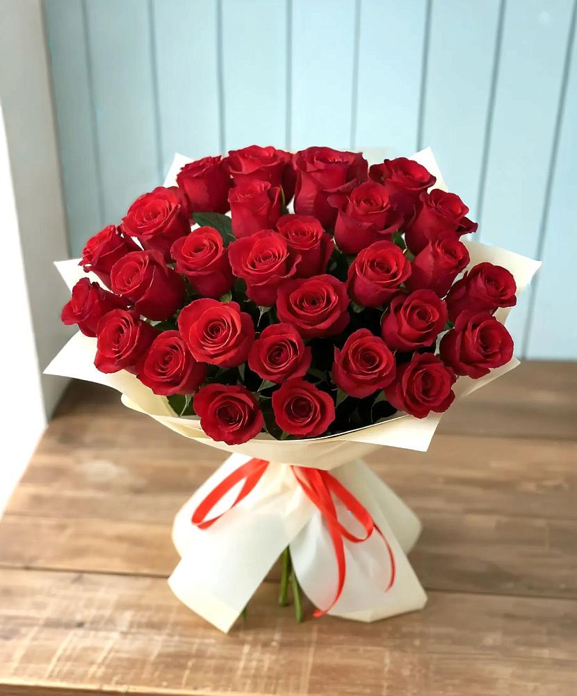 Букет 29 Красных роз в Козет
