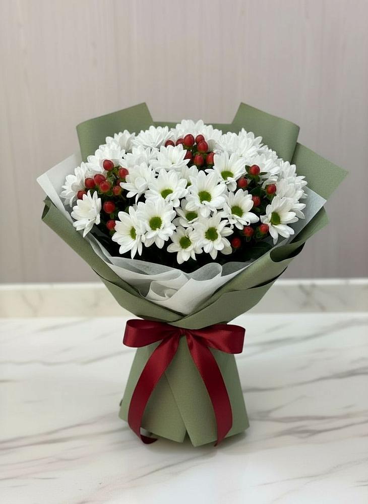 Букет цветов из: Хризантемы в Козет