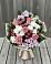 Букет цветов из: Альстромерии, Гвоздики, Розы и Хризантемы в Козет