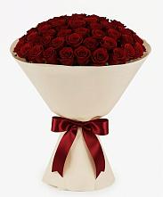 Букет 101 Бордовая роза Блэк Бакарра #REPLACE_PRED# Козет