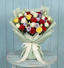 Букет цветов из:  Розы в Козет