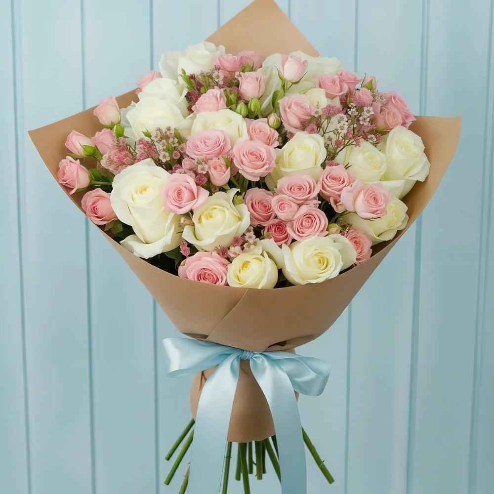 Букет цветов из: Розы в Козет