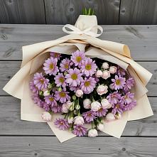Букет цветов из:  Розы и Хризантемы в Козет