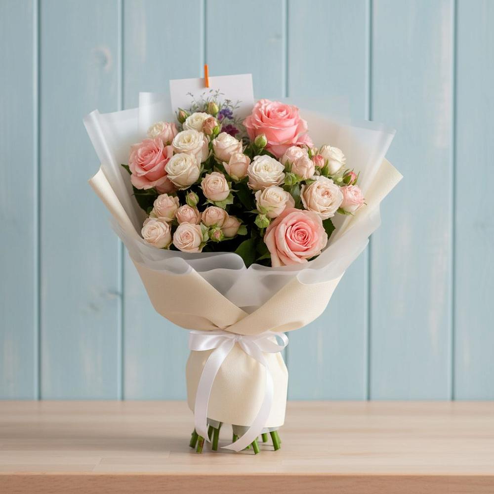 Букет цветов из: Розы в Козет