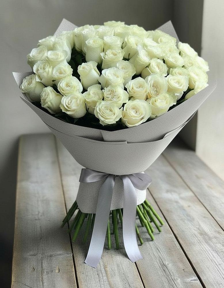 Букет 35 Белых роз в Козет