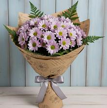 Букет цветов из:  Хризантемы #REPLACE_PRED# Козет