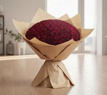 Букет 101 Красная роза #REPLACE_PRED# Козет