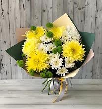 Букет цветов из:  Хризантемы в Козет