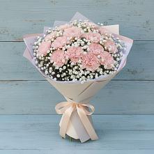 Букет цветов из:  Гвоздики в Козет