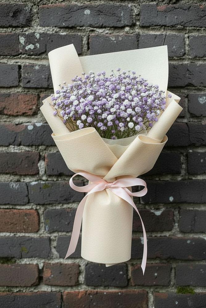 Букет цветов из: Гипсофила в Козет