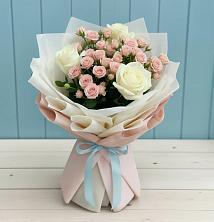 Букет цветов из:  Розы в Козет