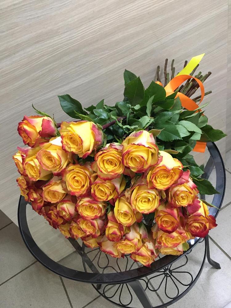 Букет Желтые розы в Козет