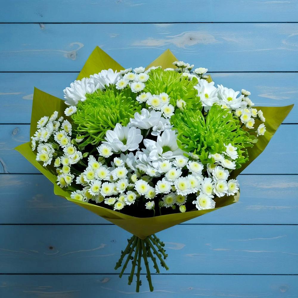 Букет цветов из: Хризантемы в Козет