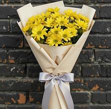 Букет цветов из:  Хризантемы #REPLACE_PRED# Козет