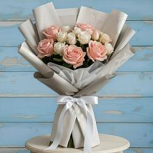 Букет цветов из:  Розы в Козет