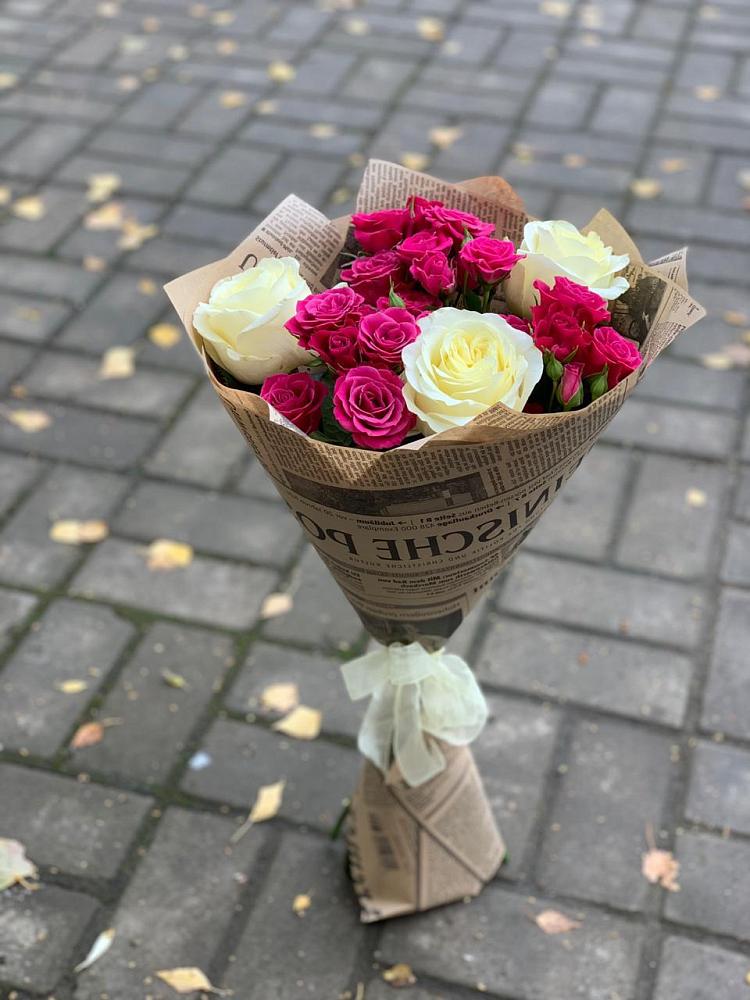 Букет цветов из: Розы в Козет